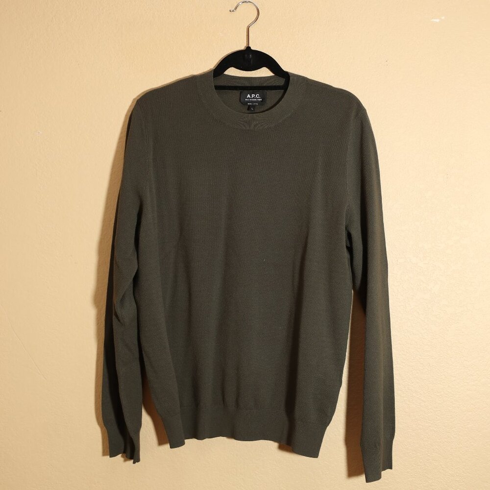 Apc Rue Madame Paris Crewneck Sweater (L)